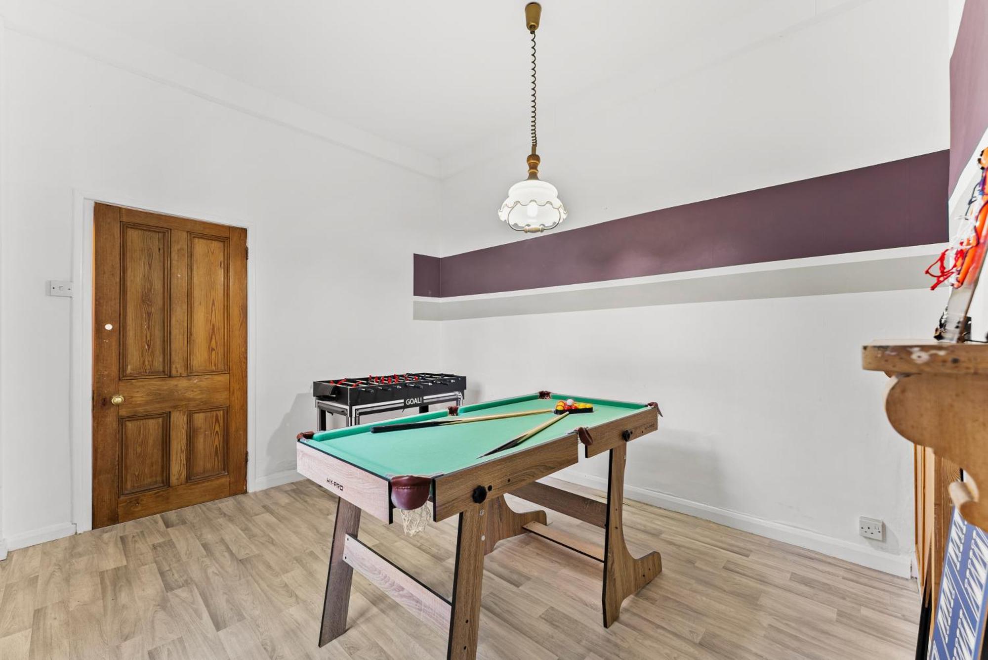 Stylish 5 Bed In Central Loughborough - Games Room Exterior foto